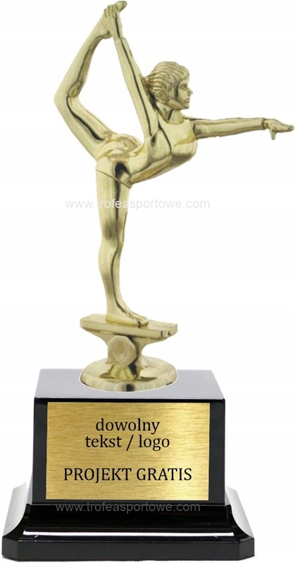 

statuetka Gimnastyka taniec balet 18cm +grawer