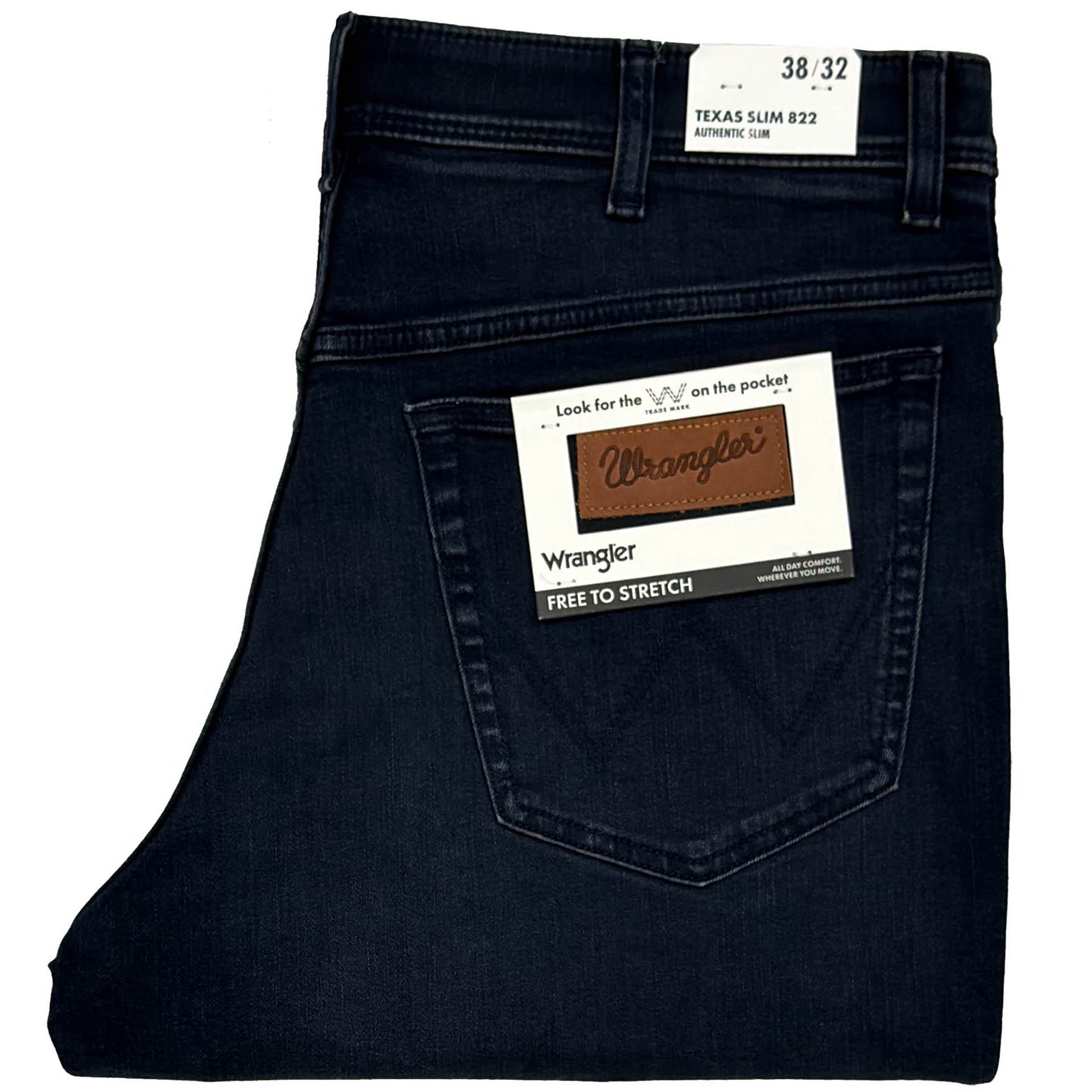 Wrangler Texas Slim 822 Wild Horse pánské džíny rovné kalhoty W38 L32
