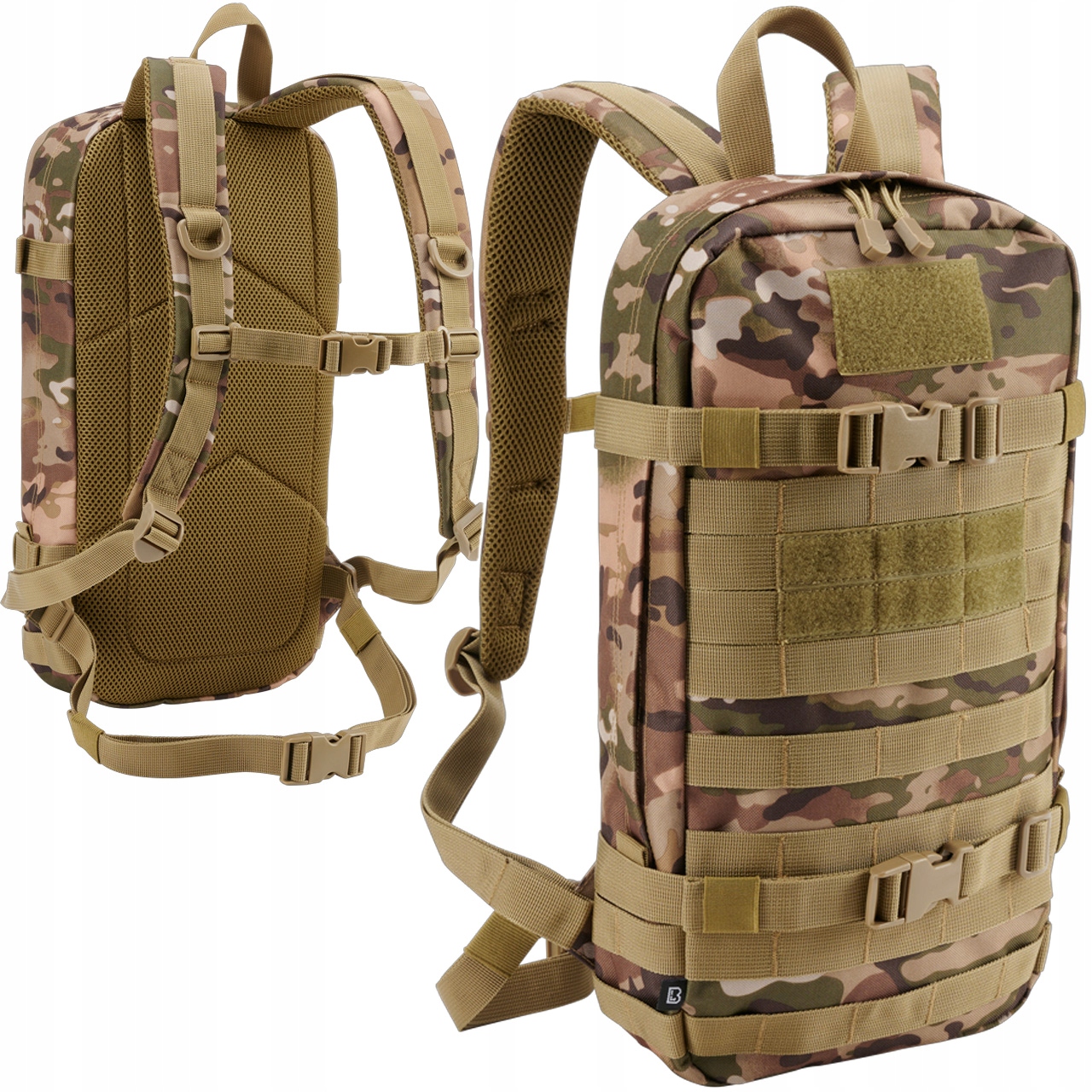 Plecak Wojskowy Turystyczny Brandit Us Cooper Szkolny 11L Tactical Camo