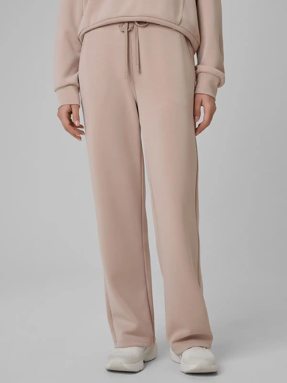 Spodnie Damskie Dresowe 4F Sportowe Z Modalem Szeroka Nogawka Xs F1411 SS26