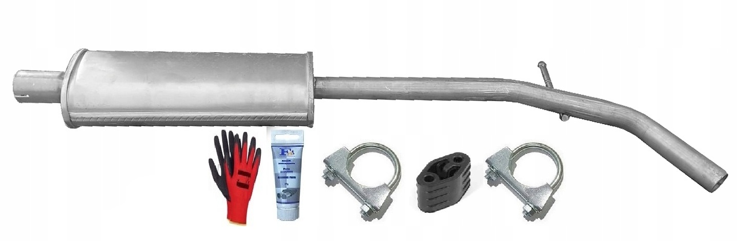 Dacia Duster 1.6i 16V 2WD 77/84kW (2010-2018) Střední Tlumič Tlumič bonus