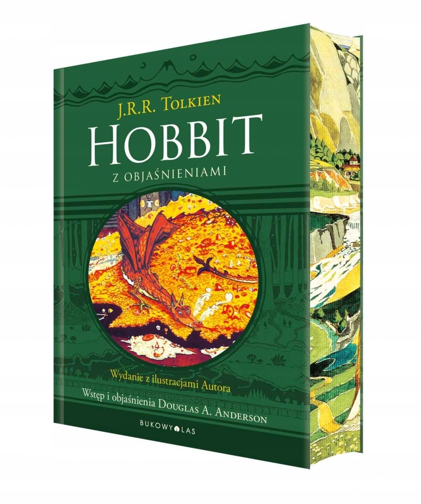 Hobbit z objaśnieniami Douglas A. Anderson, J.R.R. Tolkien