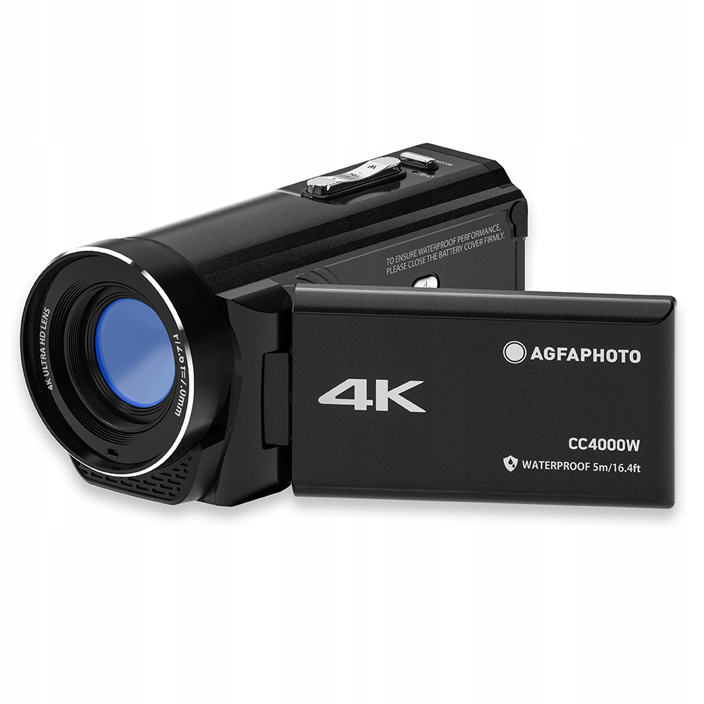 Digitální kamera Agfaphoto CC4000W Video 4K 56MP 3'' 18x Zoom Vodotěsná 5 m