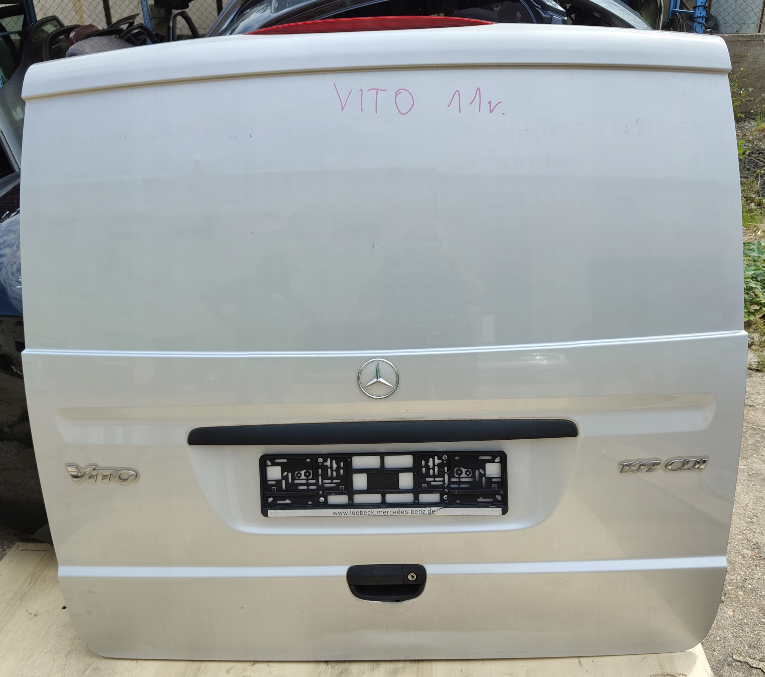 MERCEDES VITO W639 11R trunk door boot