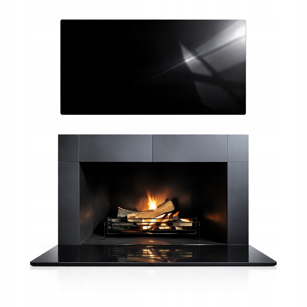 Sklo Pod Krb Koza Černé Tvrzené Sklo Podstavec Rozměr 50x52cm