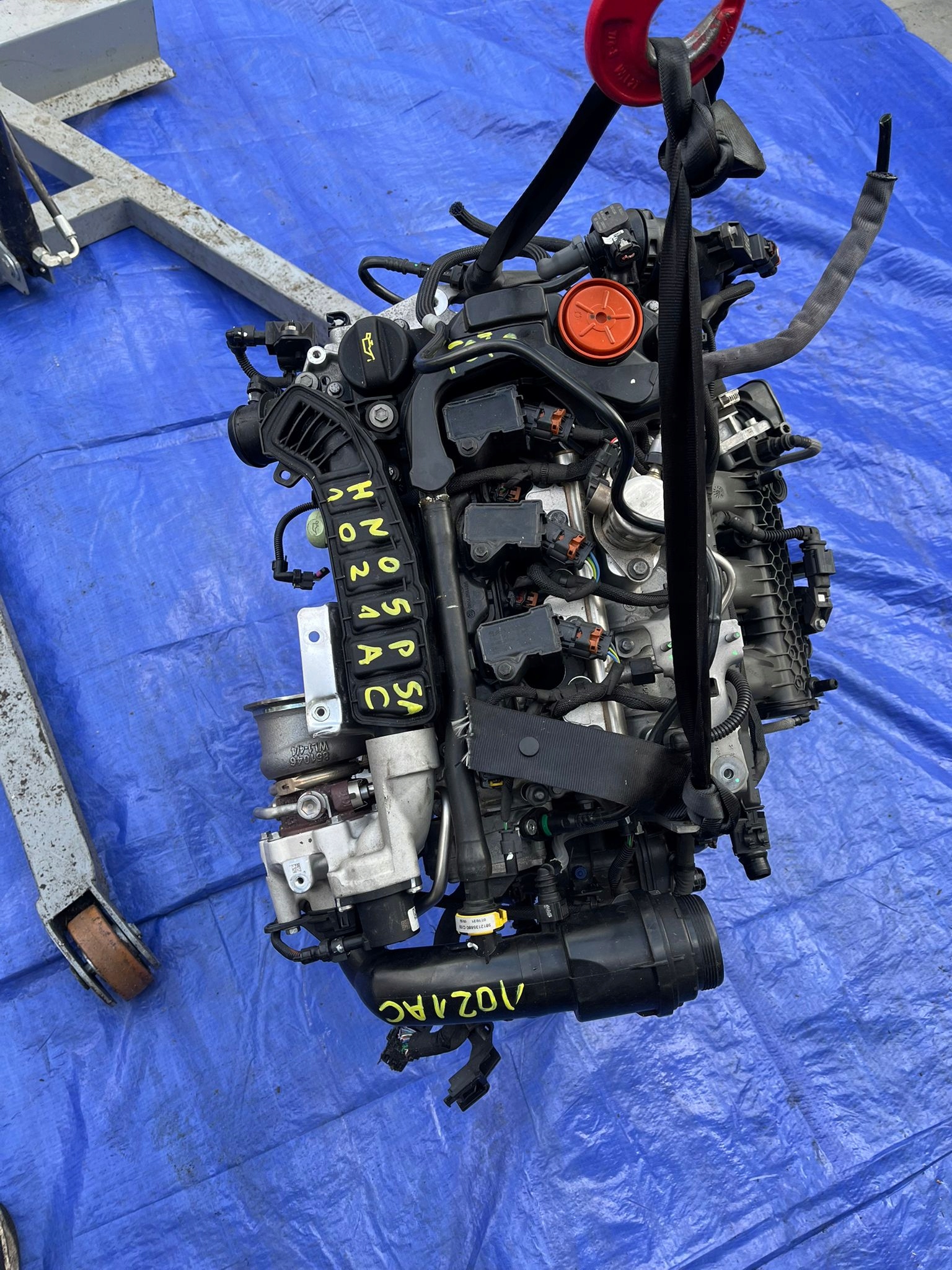 engine complete OPEL PEUGEOT 10Z1AC HN05 PSA
