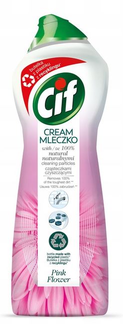 

Mleczko Cif Cream Pink Flower 780g
