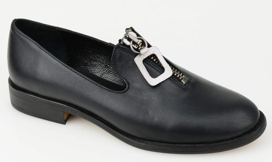 Boccato Polobotky Mokasíny Černé 174.1954 přírodní kůže vel. 37