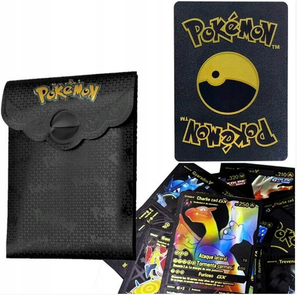 

Karty Pokemon czarne 10 Kart Kolekcjonerskich