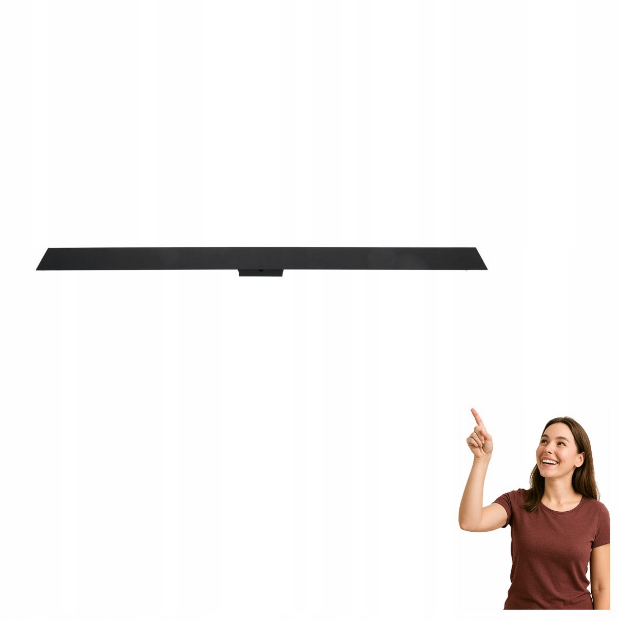 Led nástenné svietidlo 24W Navi Black Long 4510 Tk Lighting