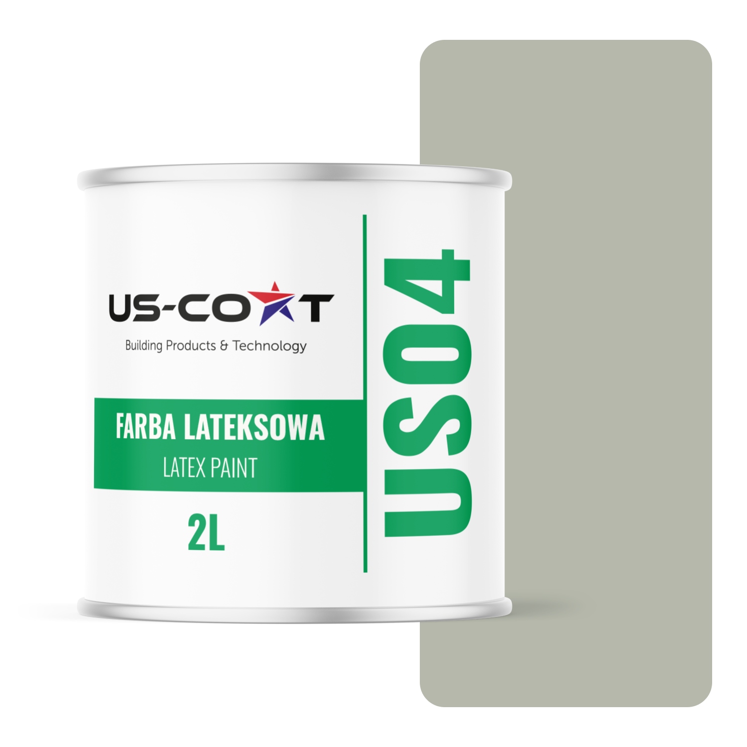 Barva Khaki Barva H1747 2L Hluboká Matná Na Stěny