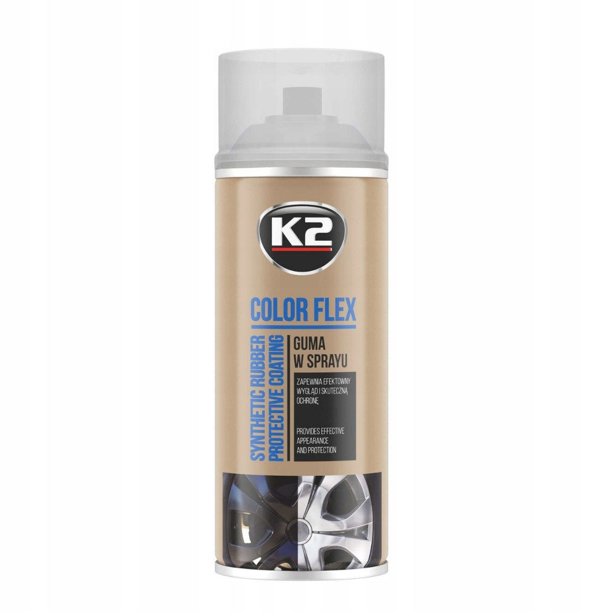 

K2 Color Flex Guma W Sprayu Clear Przezroczysty