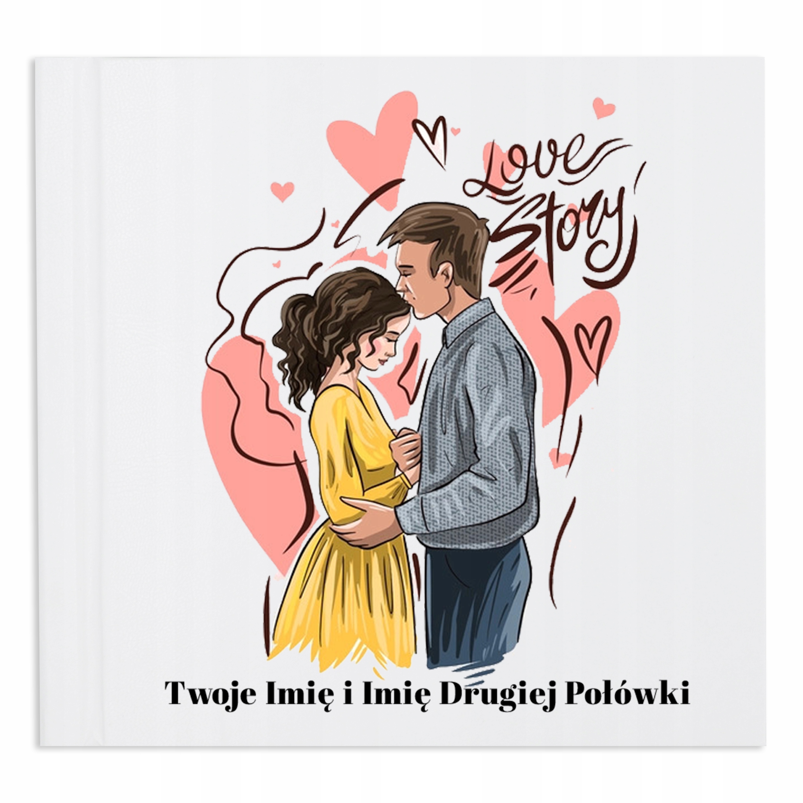 Album Fotografie jako Dárek Love Story Jméno Vzory