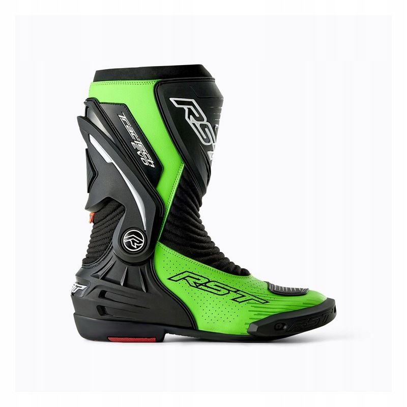 Motocyklové Topánky Rst Tractech Evo D3O Sport Black Fluo Green (42)