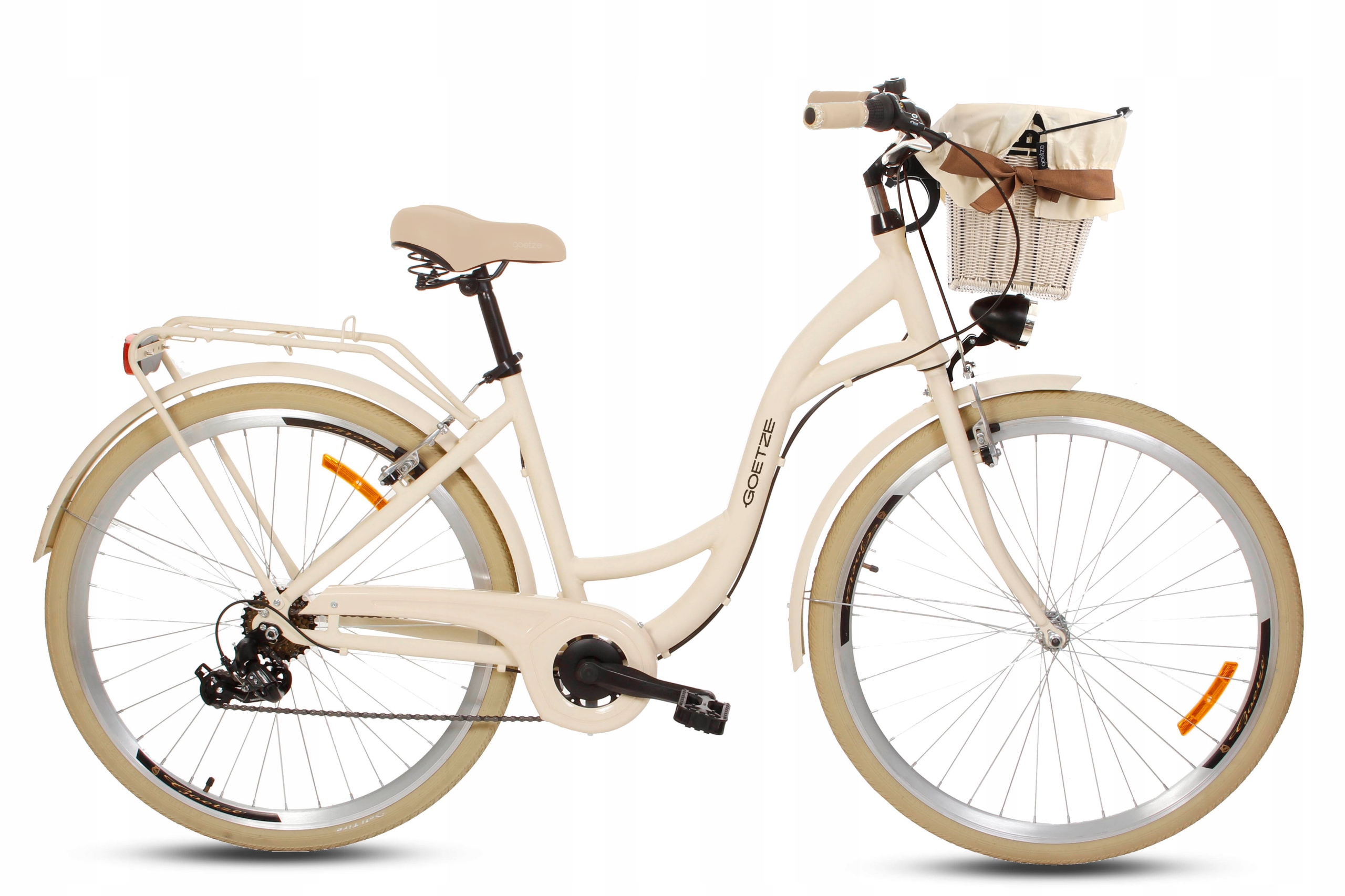 Rower Goetze Mood 28 Alu lekki Shimano kosz