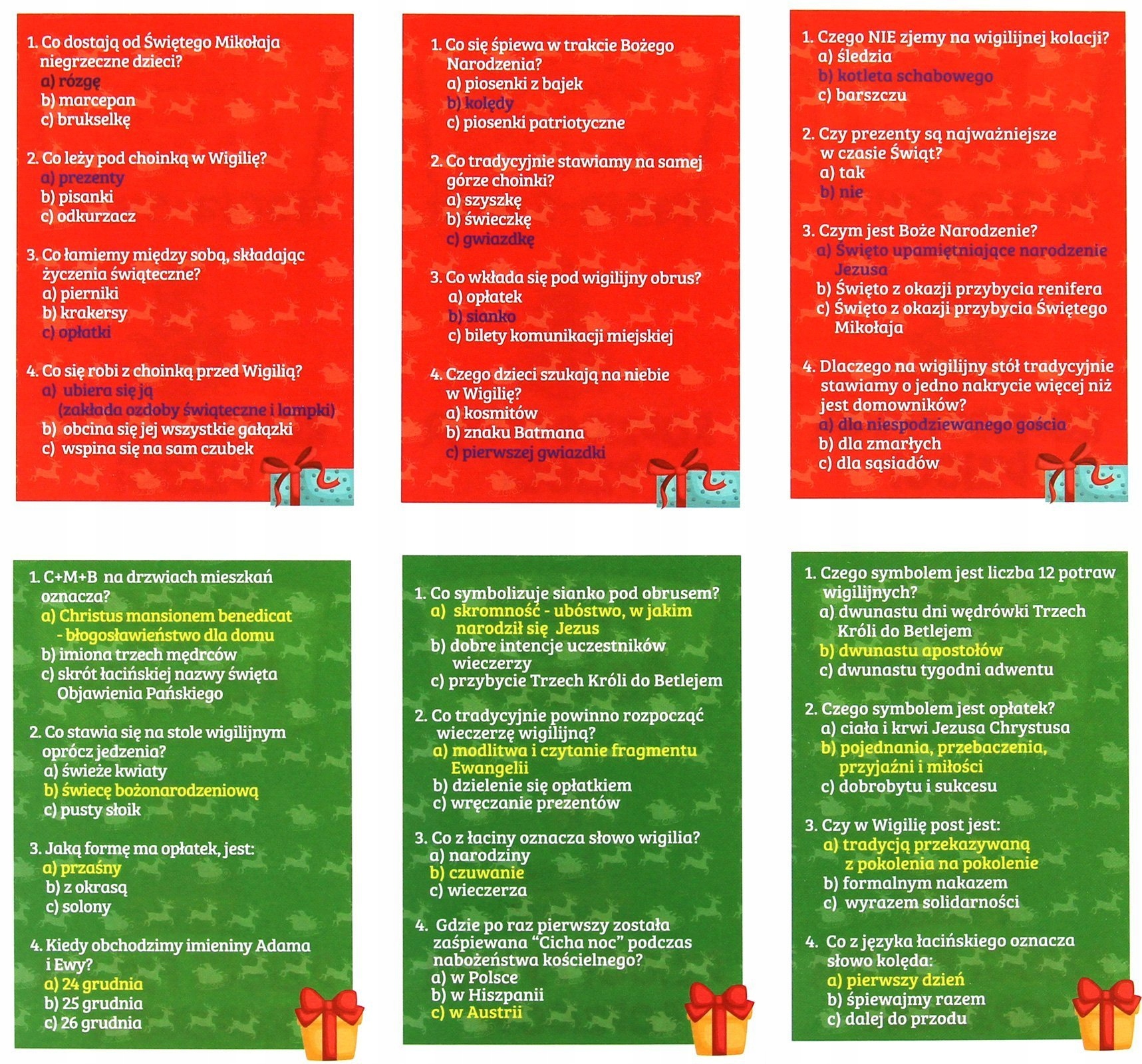 DZIECI KONTRA RODZICE MAGIA ŚWIĄT GRA ŚWIĄTECZNA Typ Podstawa