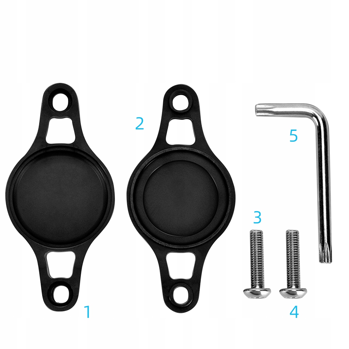 APPLE AIR TAG SKRYTKA ETUI ROWER ZESTAW MONTAŻOWY Model Uniwersalny