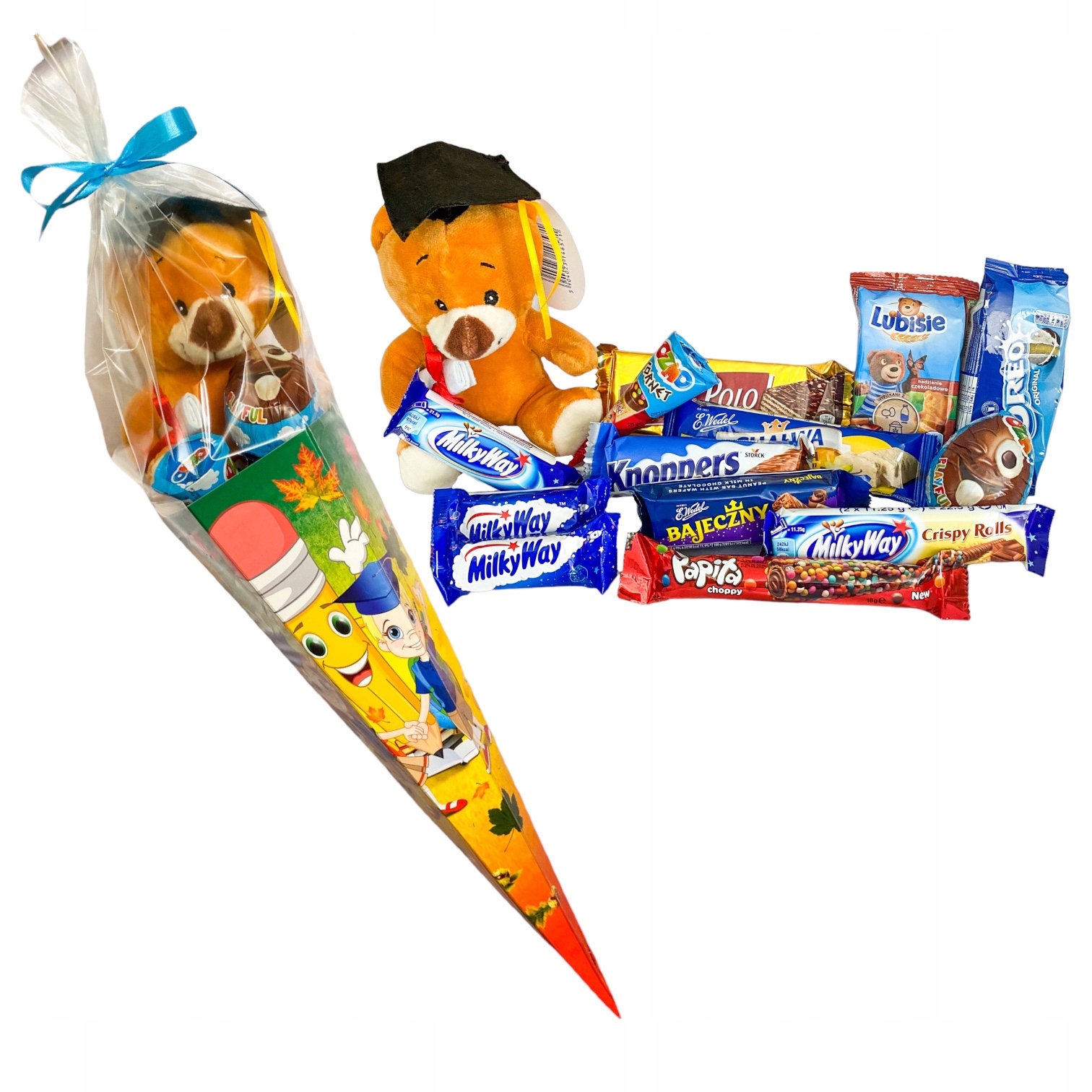 na Rozpoczęcie Roku Szkolnego Rozpoczęcie Róg obfitości słodycze