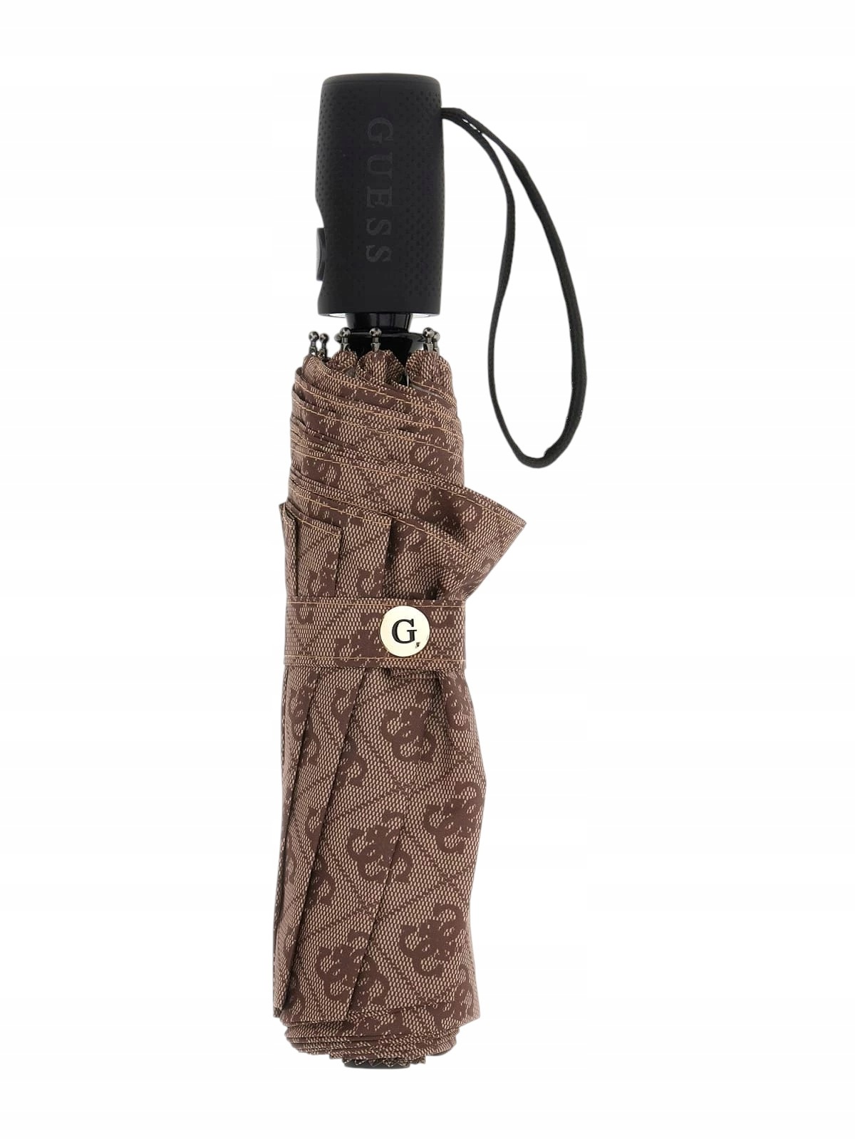 Guess Otevřený Deštník Umbrella Hnědý