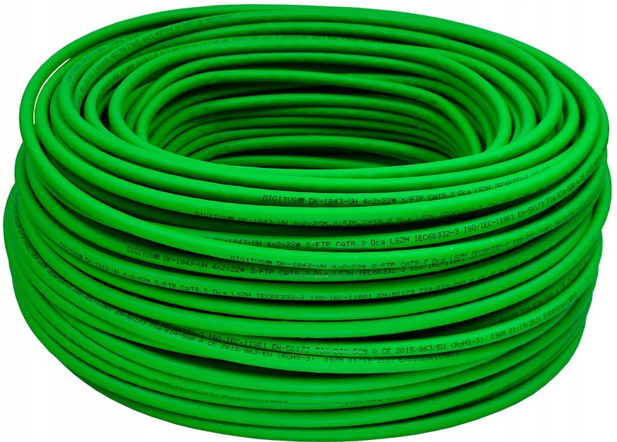 Digitus Krútený kábel kat. 8.2 S/ftp 40Gb/s 100 m