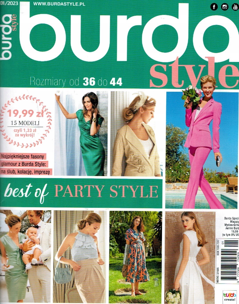 Burda best of party style 1 / 2023