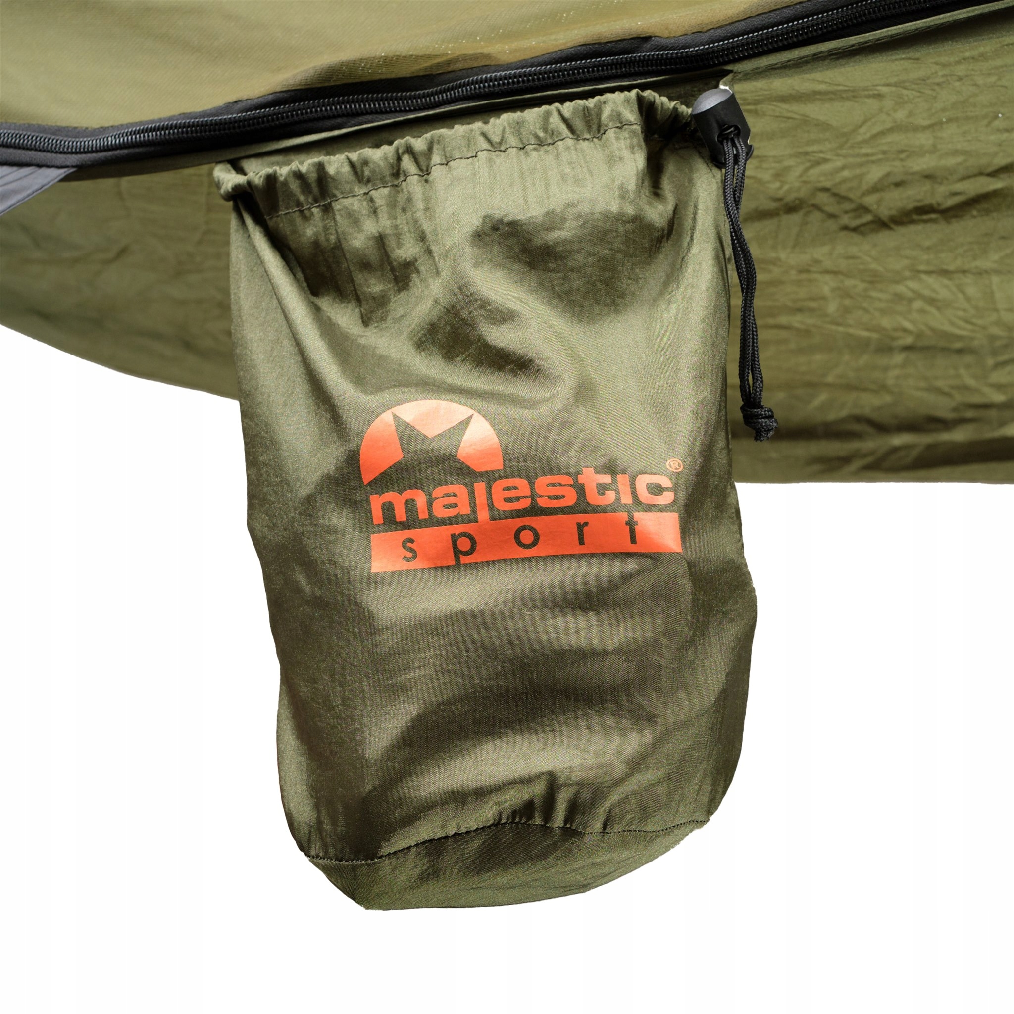 Hamak turystyczny survivalowy moskitiera 330x150cm Długość całkowita 330 cm