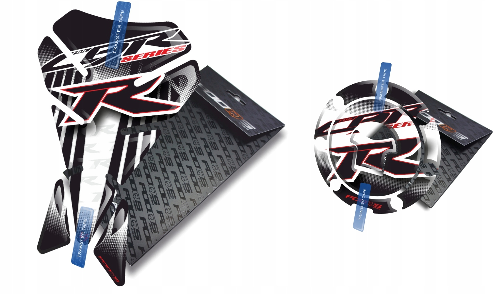 Tank-pad Cap-pad V1 Fooqs pro Honda Cbr 600 1000 Rr Starší Model Bílý