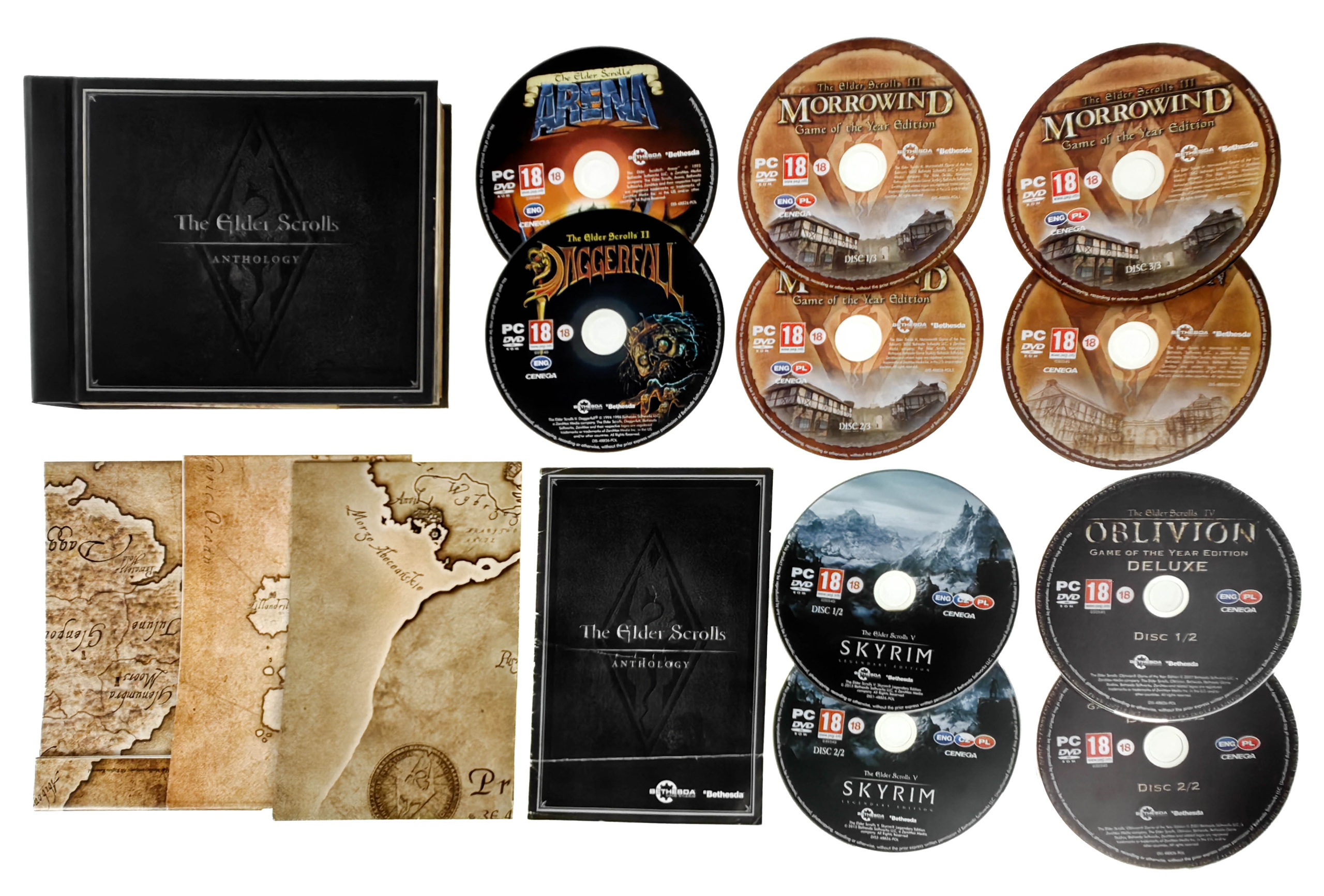 Gra Pc The Elder Scrolls Anthology - Niska cena na Allegro