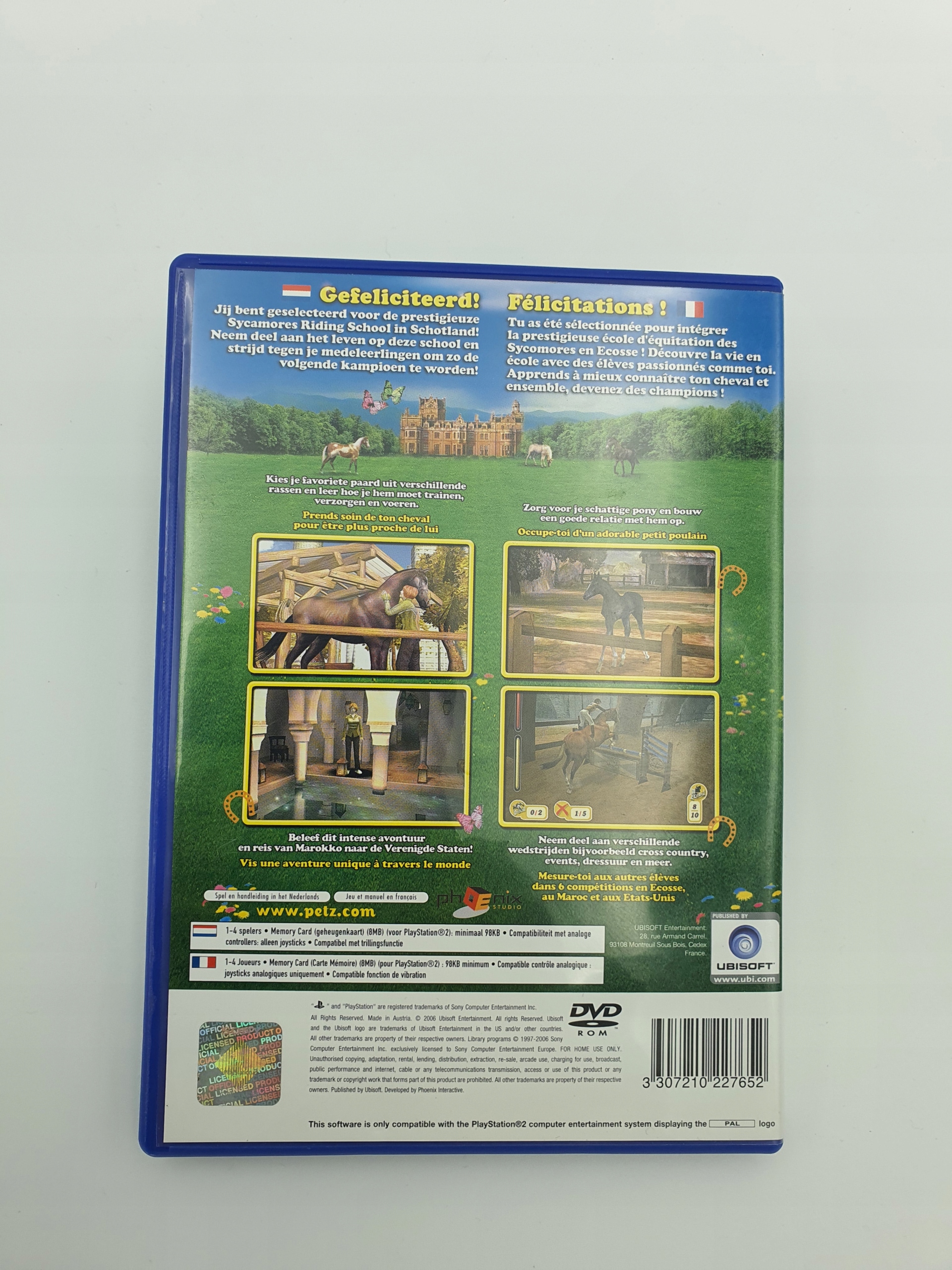 PLAYSTATION 2 HORSEZ Producent .dat