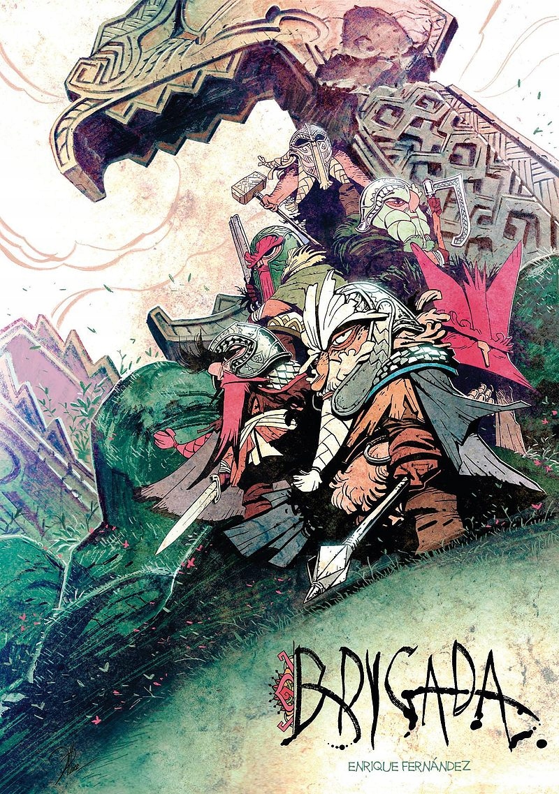 Brygada Studio Lain dark fantasy Nowy folia