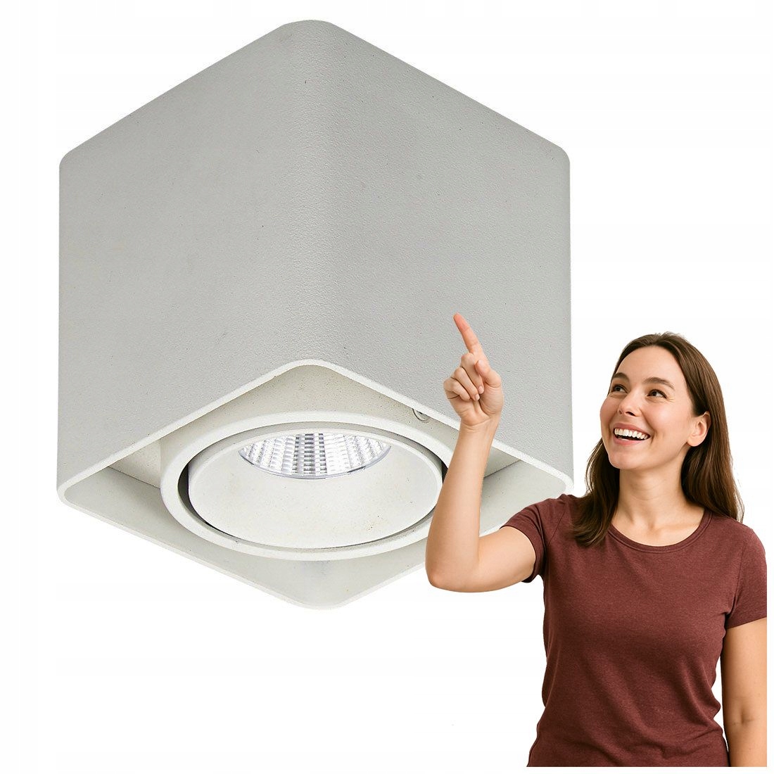 Spotová nástěnná lampa Bonnie SLC78004/10W Wh Italux