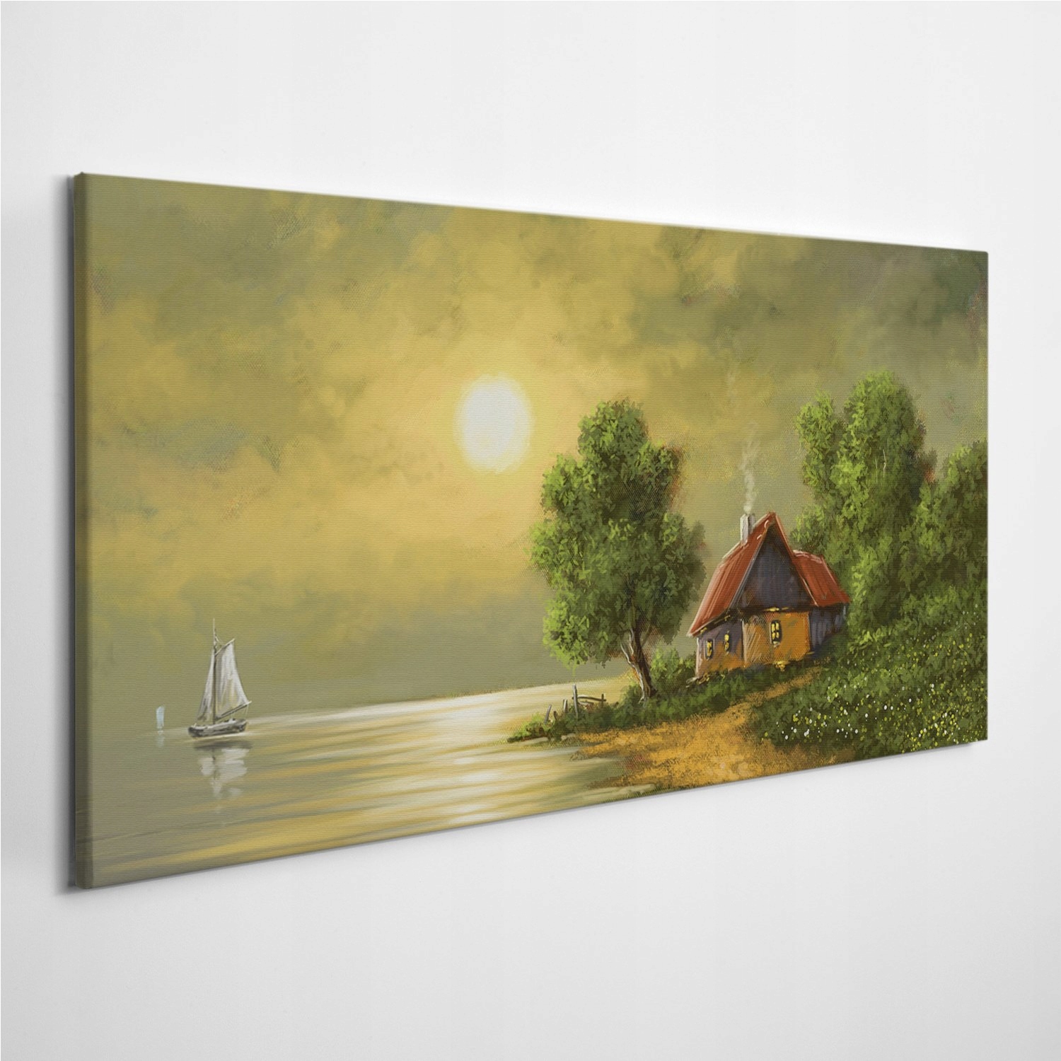 

Zdjęcie na foto-obrazie Księżyc Krajobraz 120x60