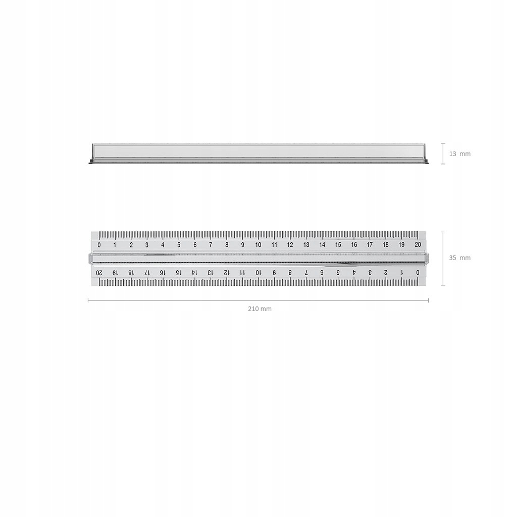 

Linijka 20 CM Z Uchwytem Erichkrause