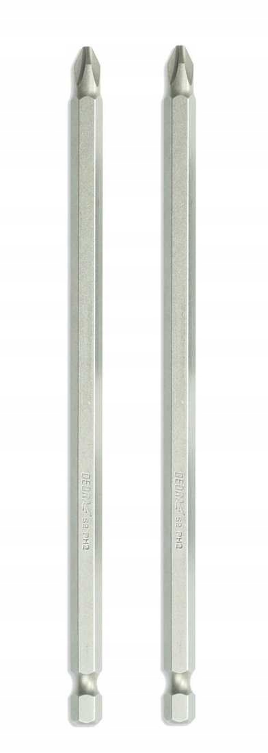 

Dedra Końcówki wkrętakowe Phillips PH2x150mm 2szt