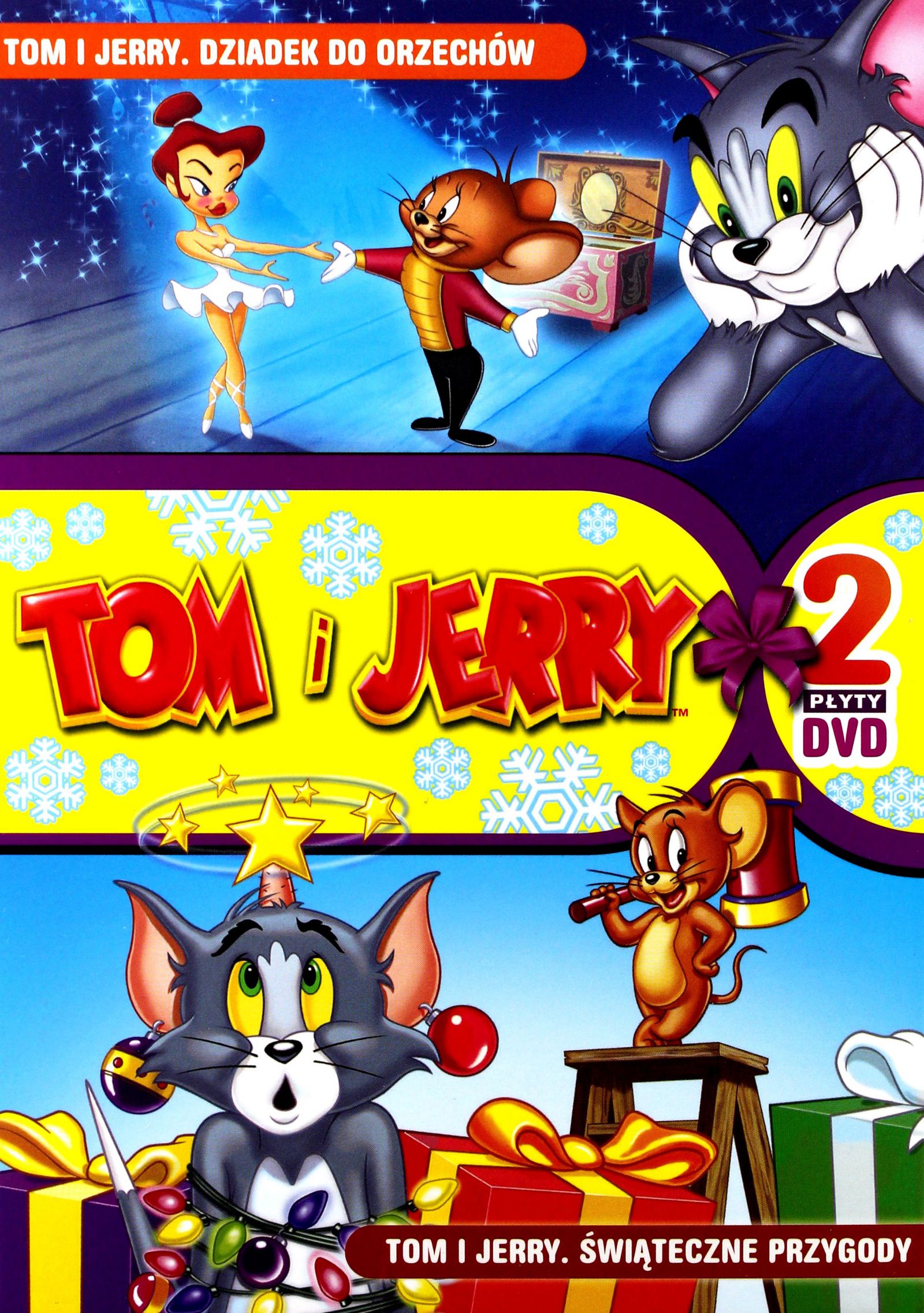 TOM I JERRY ŚWIĄTECZNE PRZYGODY / DZIADEK DO.. DVD 12556562271 Sklepy
