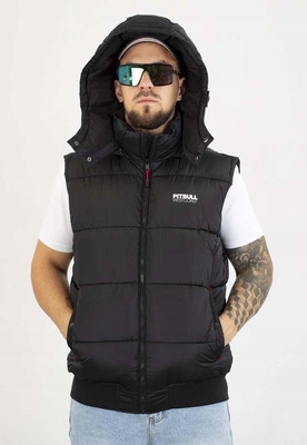 Bunda Bez Rukávů Pit Bull Vest Walpen černý