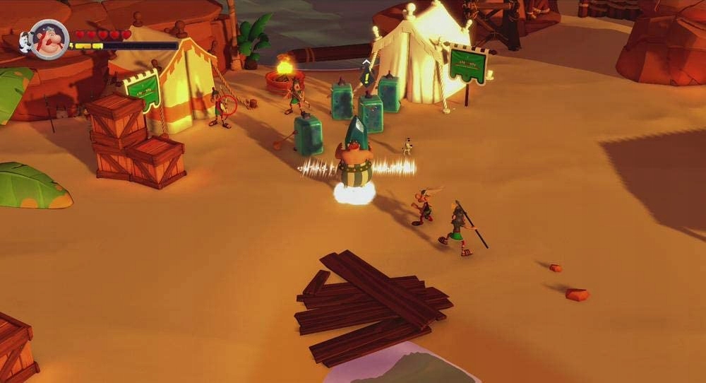 GRA ASTERIX & OBELIX XXL 3 Crystal Menhir PS4 Tematyka gry akcji