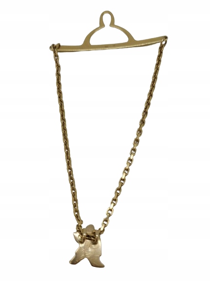 Złota spinka na łańcuszku do krawatu | 14K | 585 |7,57g Marka Inna marka