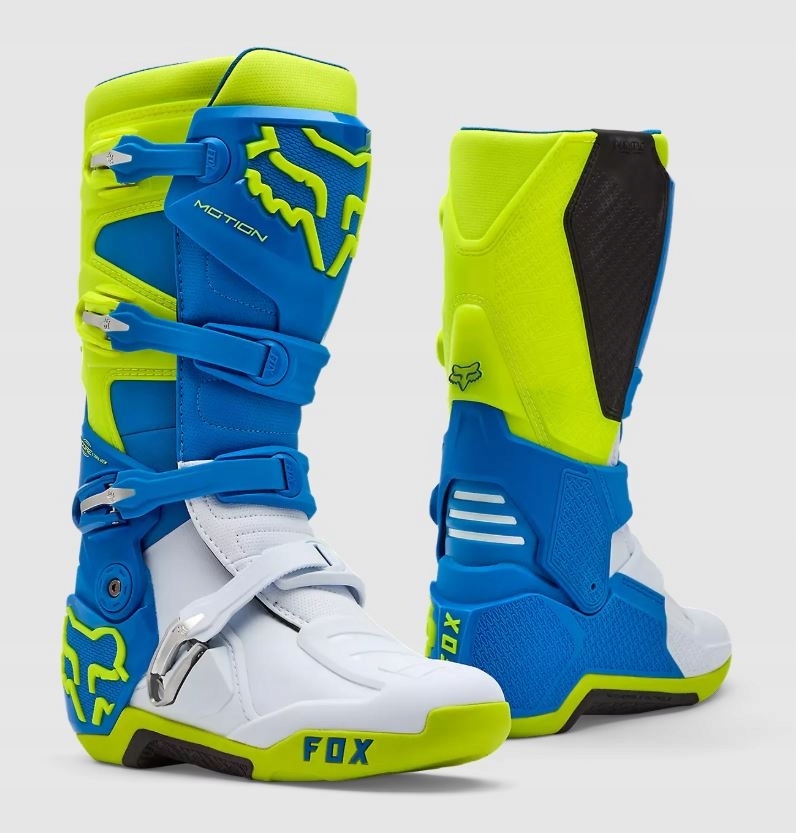 Topánky Cross Enduro Fox Motion Blue/yellow (11)