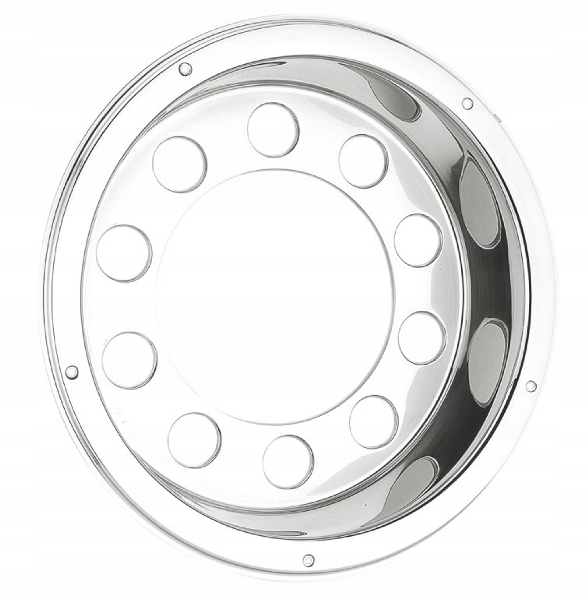 Kolpak Kola Nerezová Vklesly 10 Otvor.