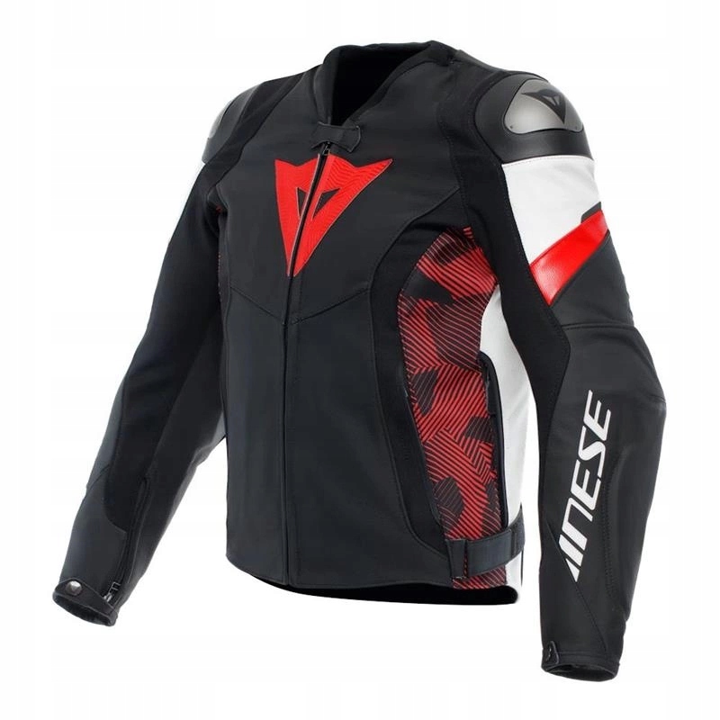 Bunda Dainese Avro 5 Black/red/white čierna červená biela Darčeky