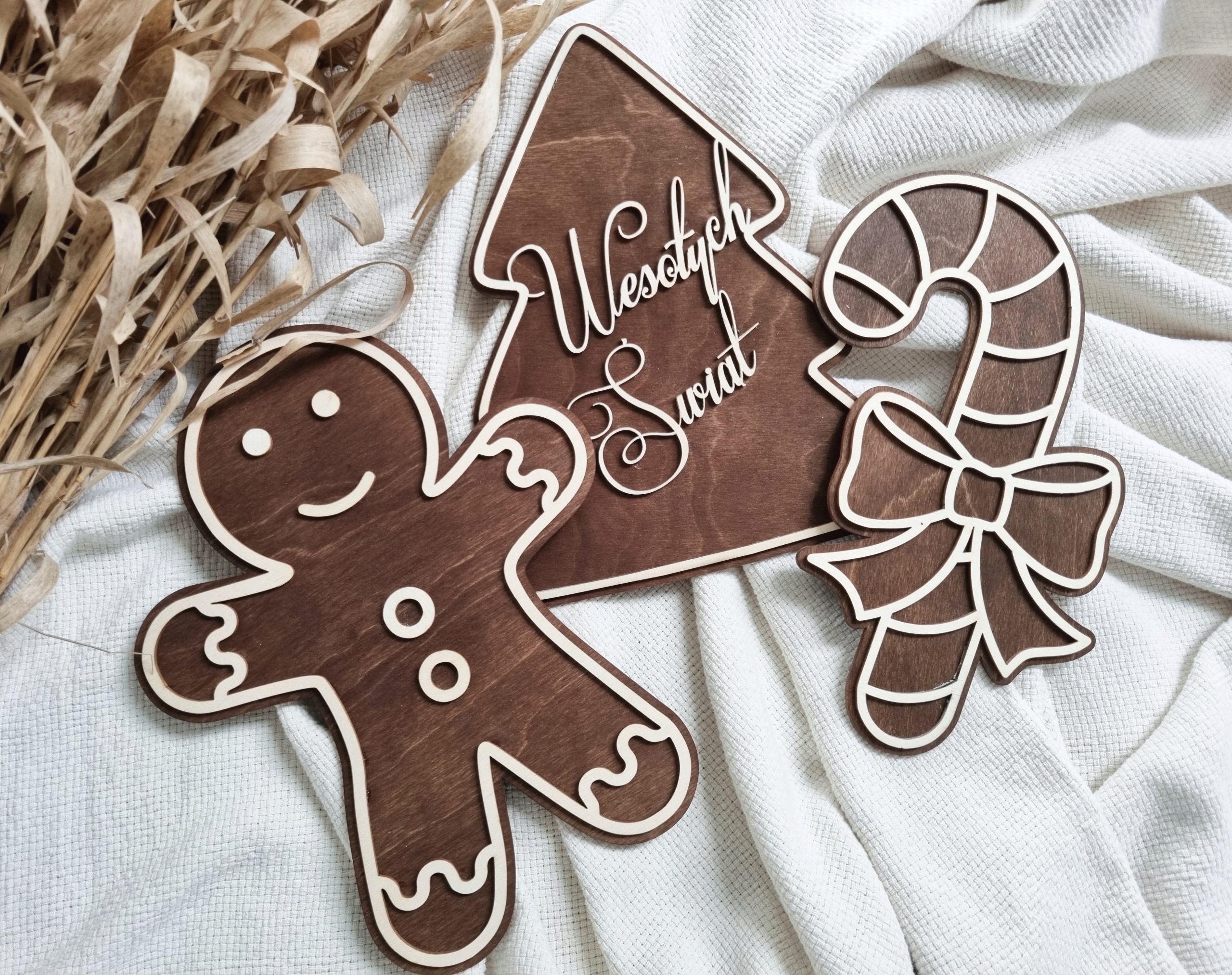 Ciastek Lizak Choinka Sesja Zdjęciowa Tabliczki