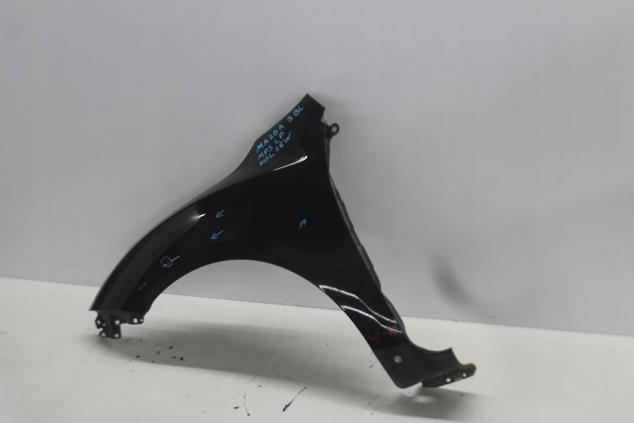 fender left front left front MAZDA 3 MPS II BL 2.3T colour 16W