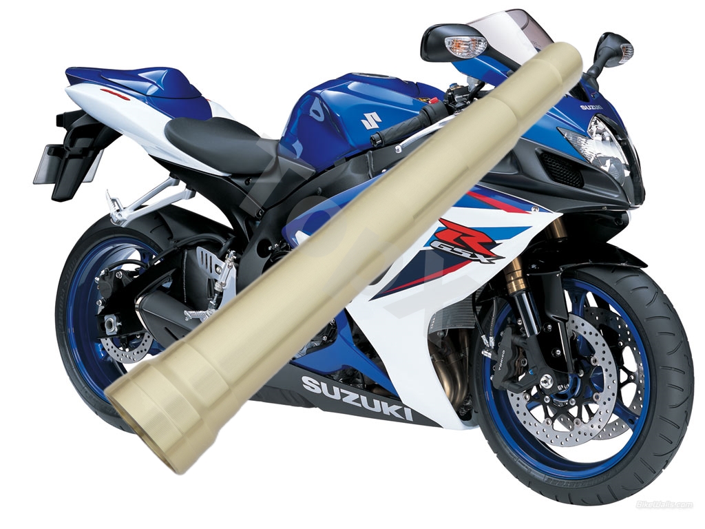 TopX Holení Trubka laga Odpružení Suzuki Gsx-r Gsxr 600 06-07 1 Ks