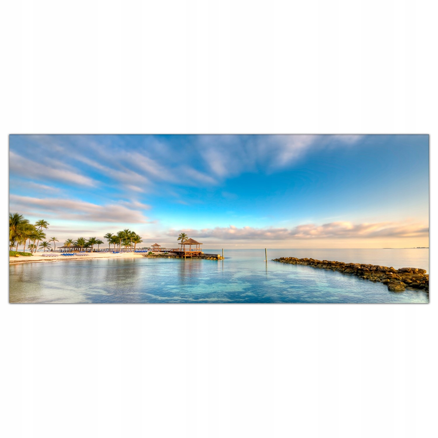 

Obraz na szkle Foto Morze Plaża Krajobraz 125x50