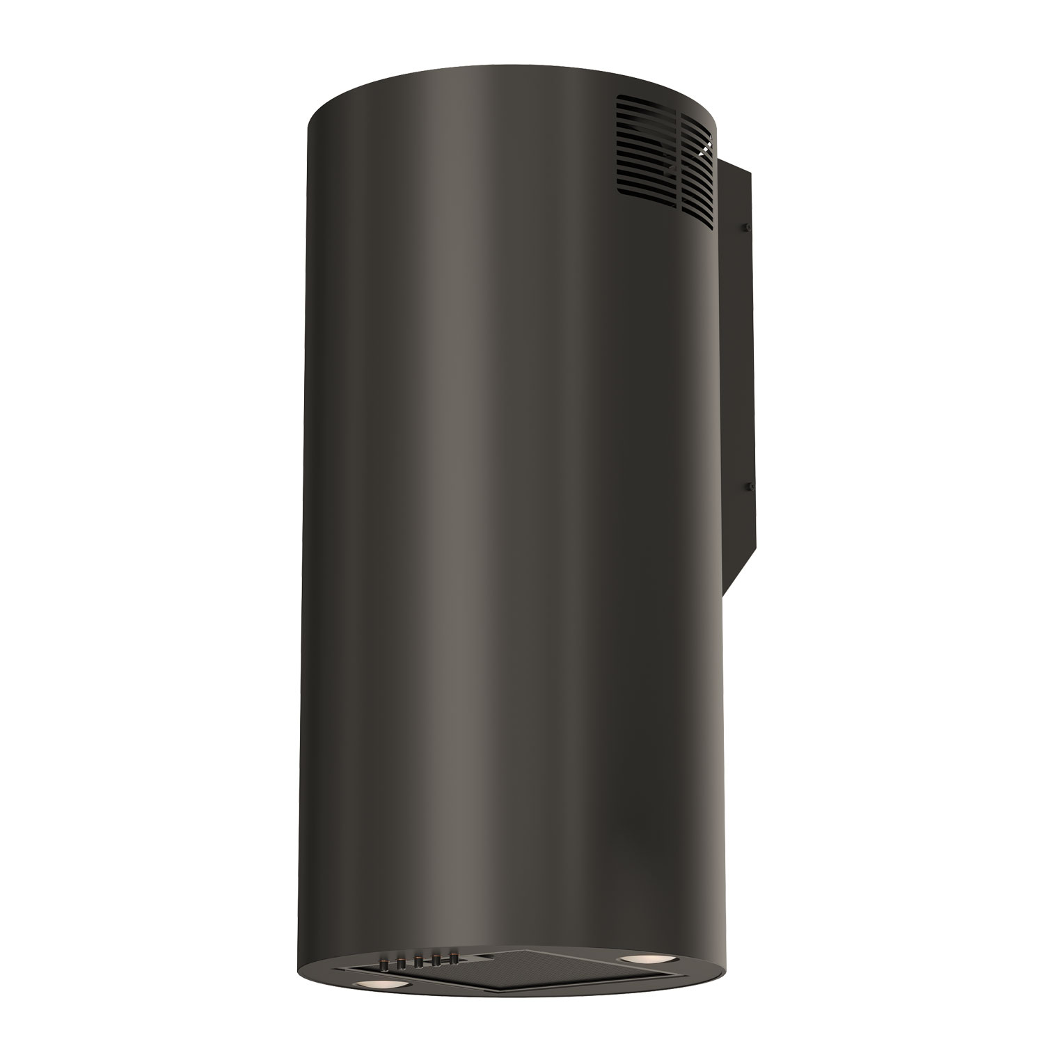 Okap Kuchenny Elba Wpb 731 Tuba 31 cm Led Cichy 300 m³/h Czarny Przyścienny