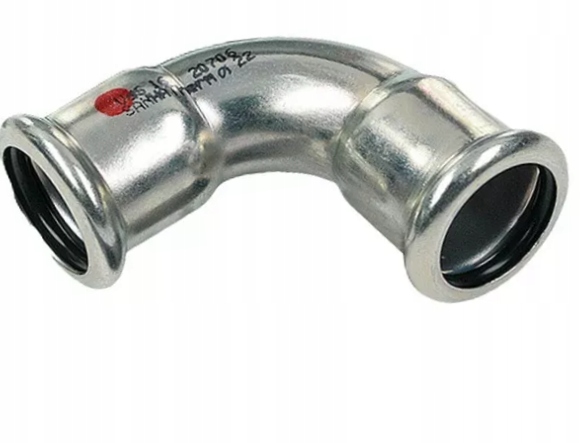 

Kolano 22 mm <90 stal węglowa Sanha-Therm