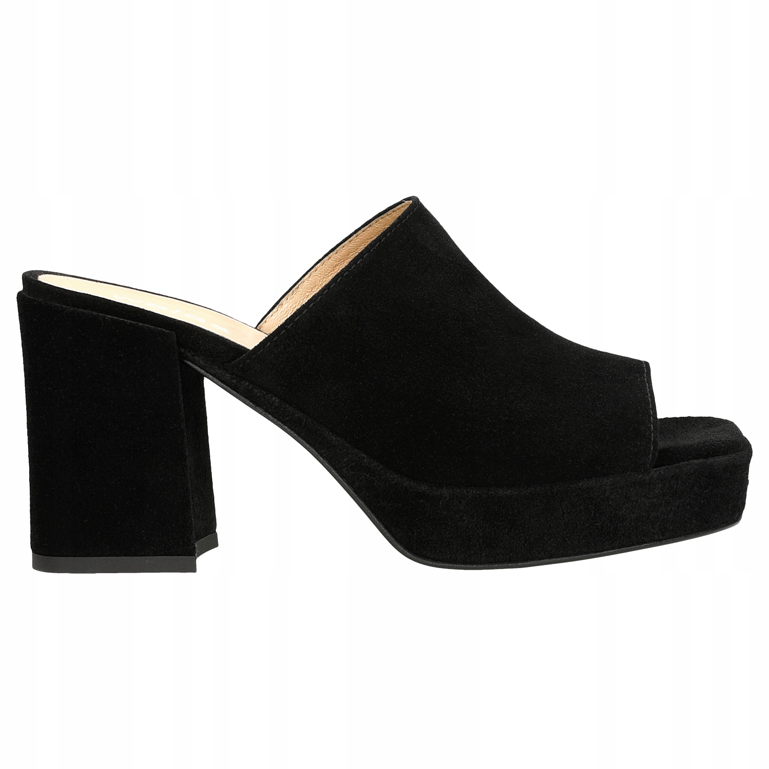 

Buty Wojas Klapki damskie na obcasie czarne r. 39