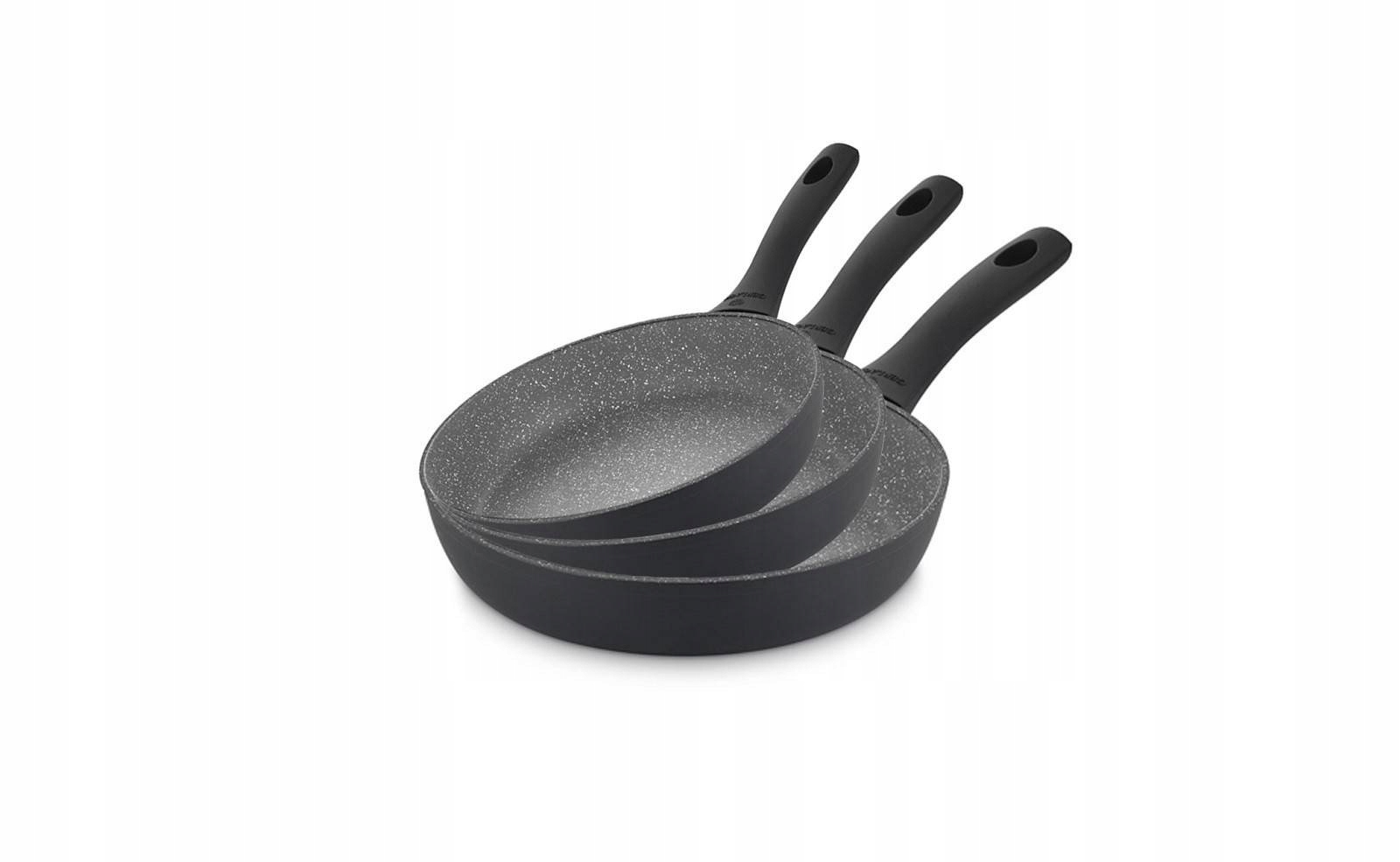 

Gerlach Zestaw 3 patelni Granitex Grey 20/24/28 cm