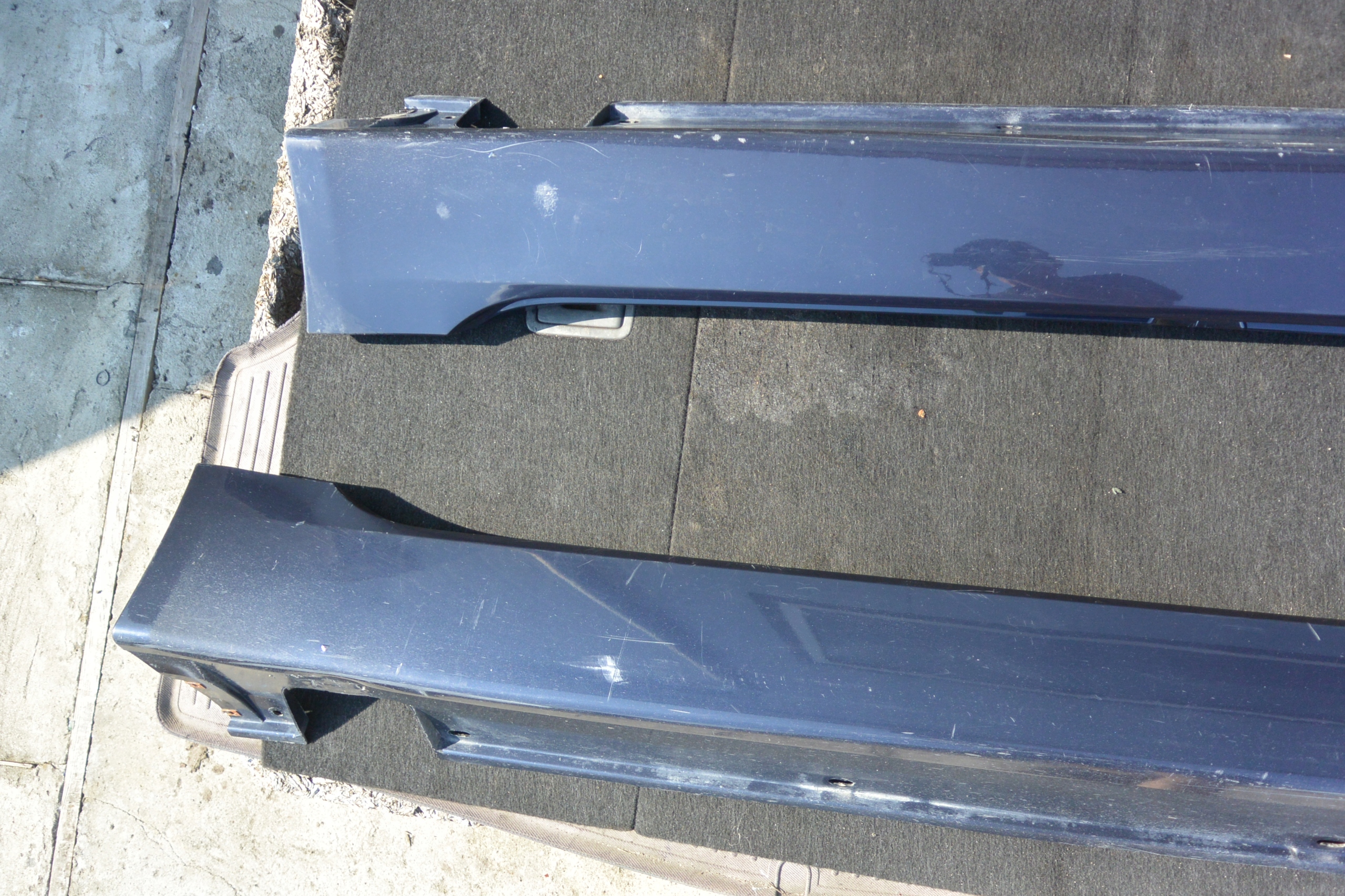 moulding cap of the threshold left right sedan KOMBI BMW 5-SERII E60 E61
